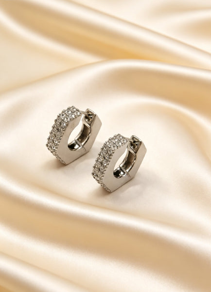 Fiora Earrings Silver