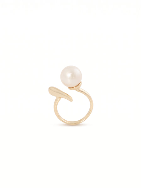 Grace Arc Gold Ring