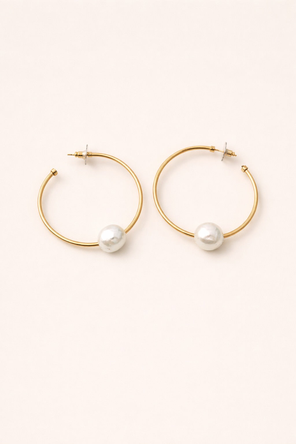 Halo Earrings Gold
