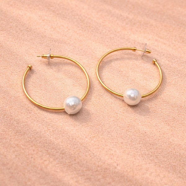 Halo Earrings Gold