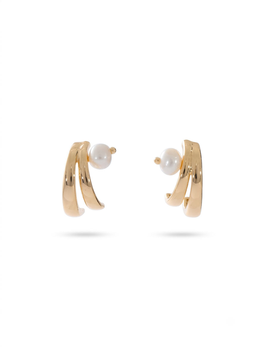 Harper Twist Earrings Gold