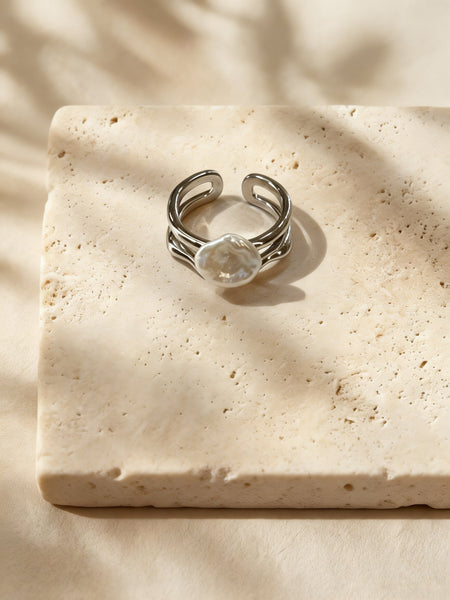 Iris Ring Silver