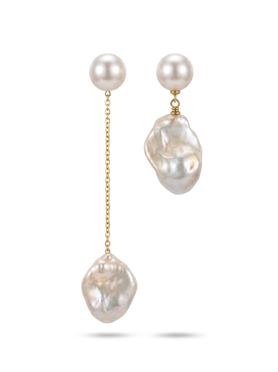 Kiri Baroque Drop Earrings