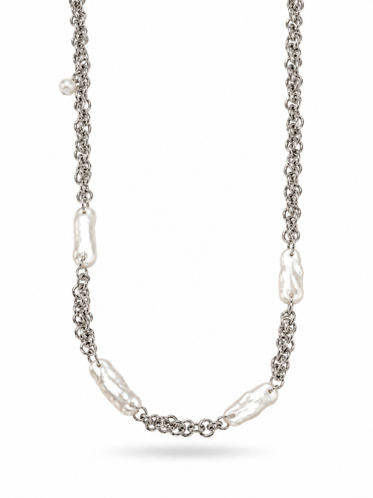 Lindy Necklace Silver