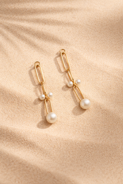 Lynette Earrings Gold