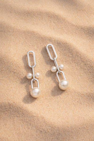 Lynette Earrings Silver