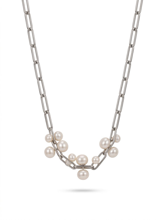 Lysette Necklace Silver