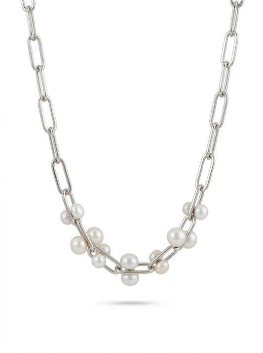 Lysette Necklace Silver