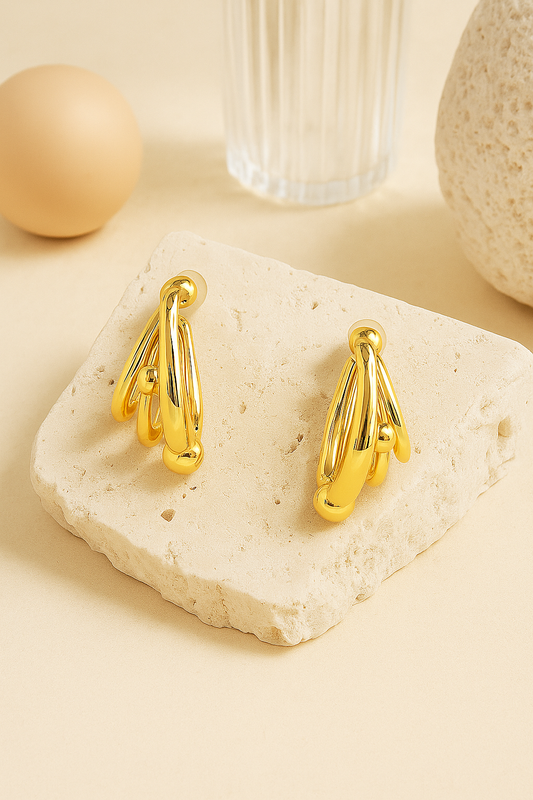Maelle Earrings Gold