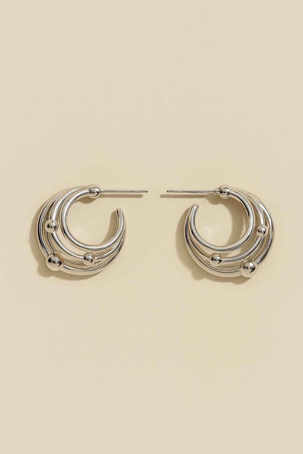 Maelle Earrings Silver