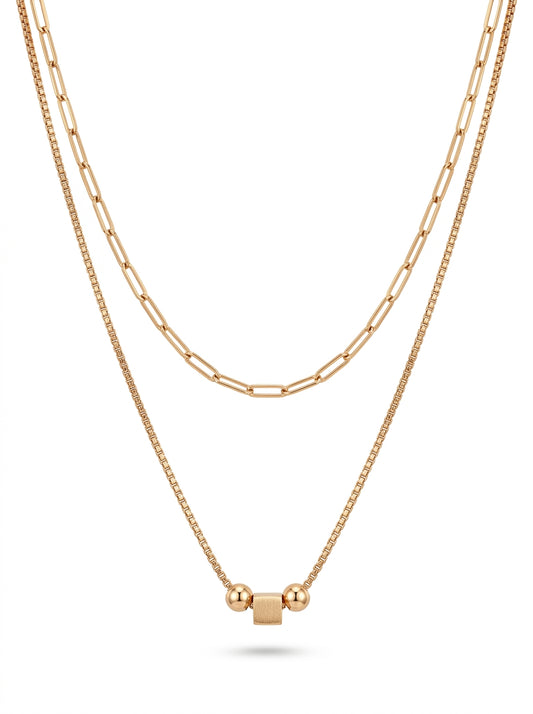 Meliora Necklace Rose Gold