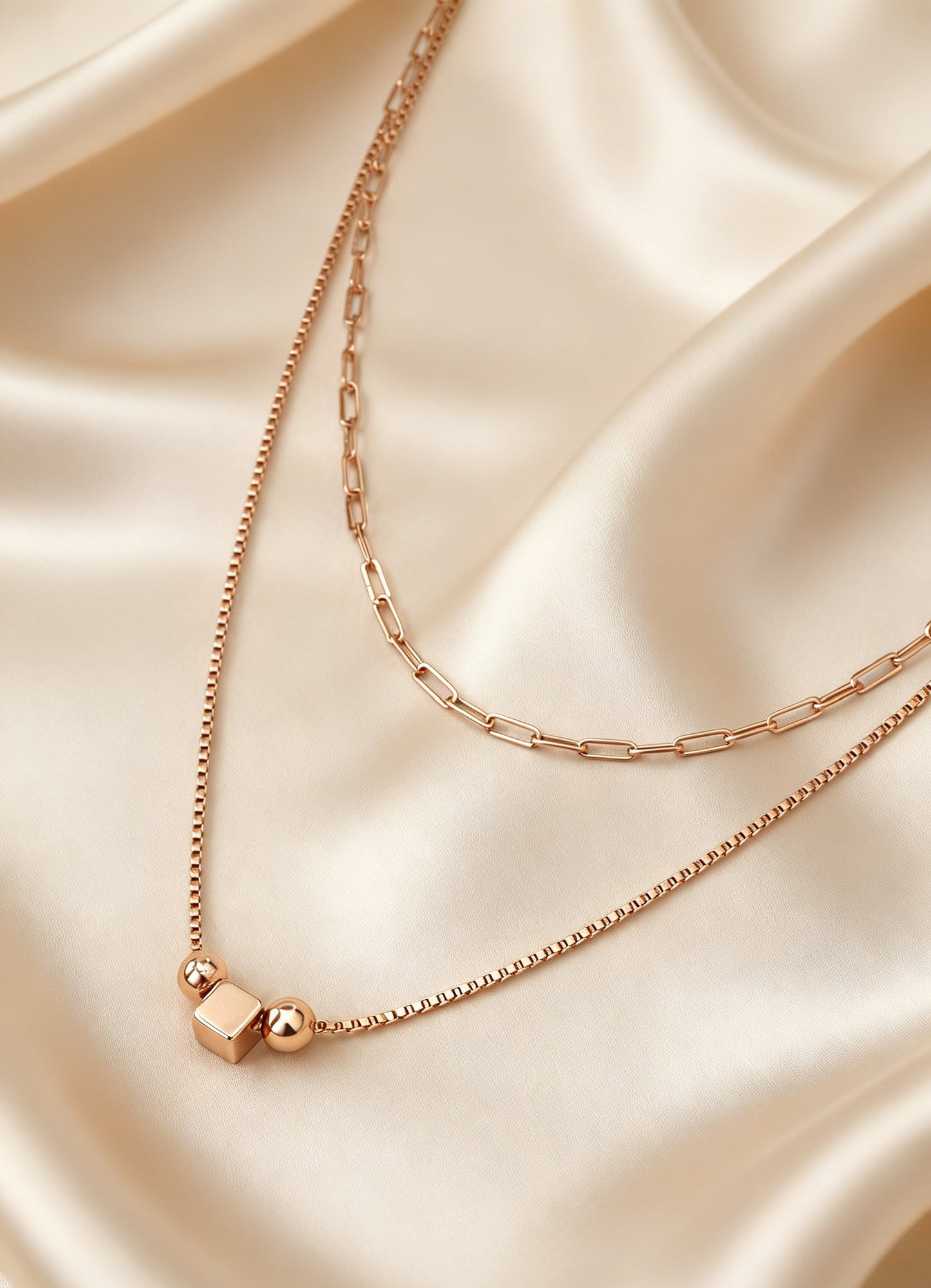 Meliora Necklace Rose Gold