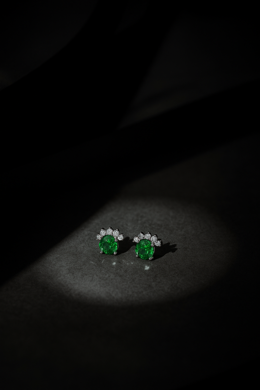 Nova Earrings Green
