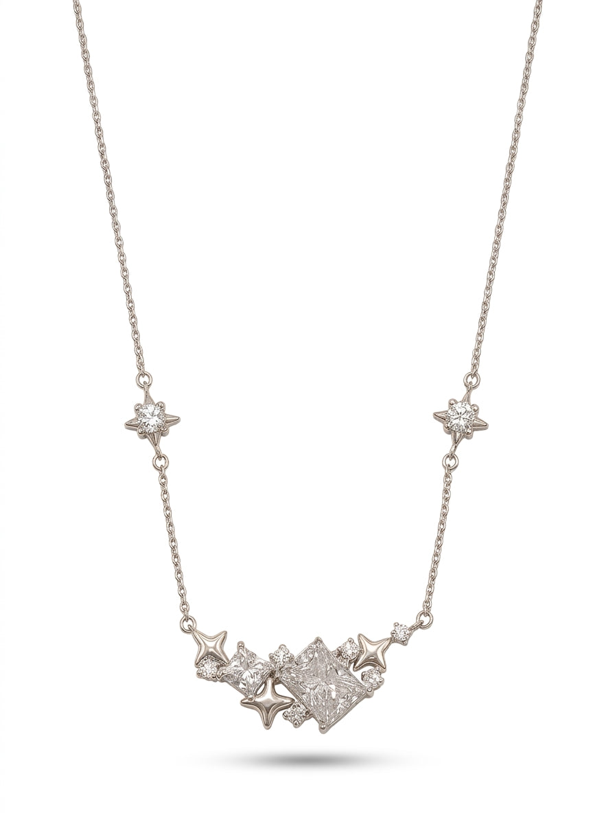 Nova Necklace Silver