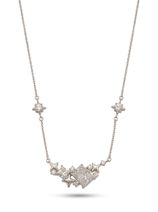 Nova Necklace Silver