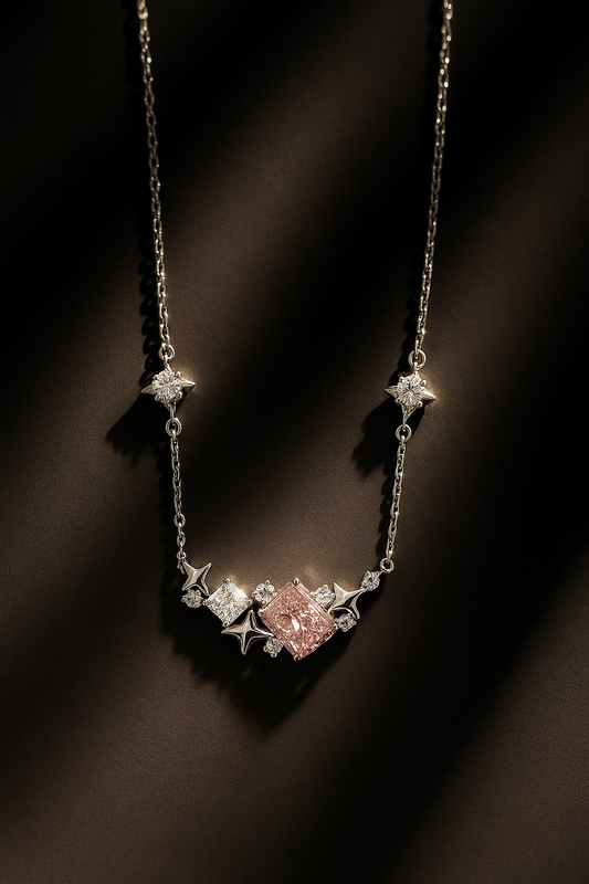 Nova Necklace Pink