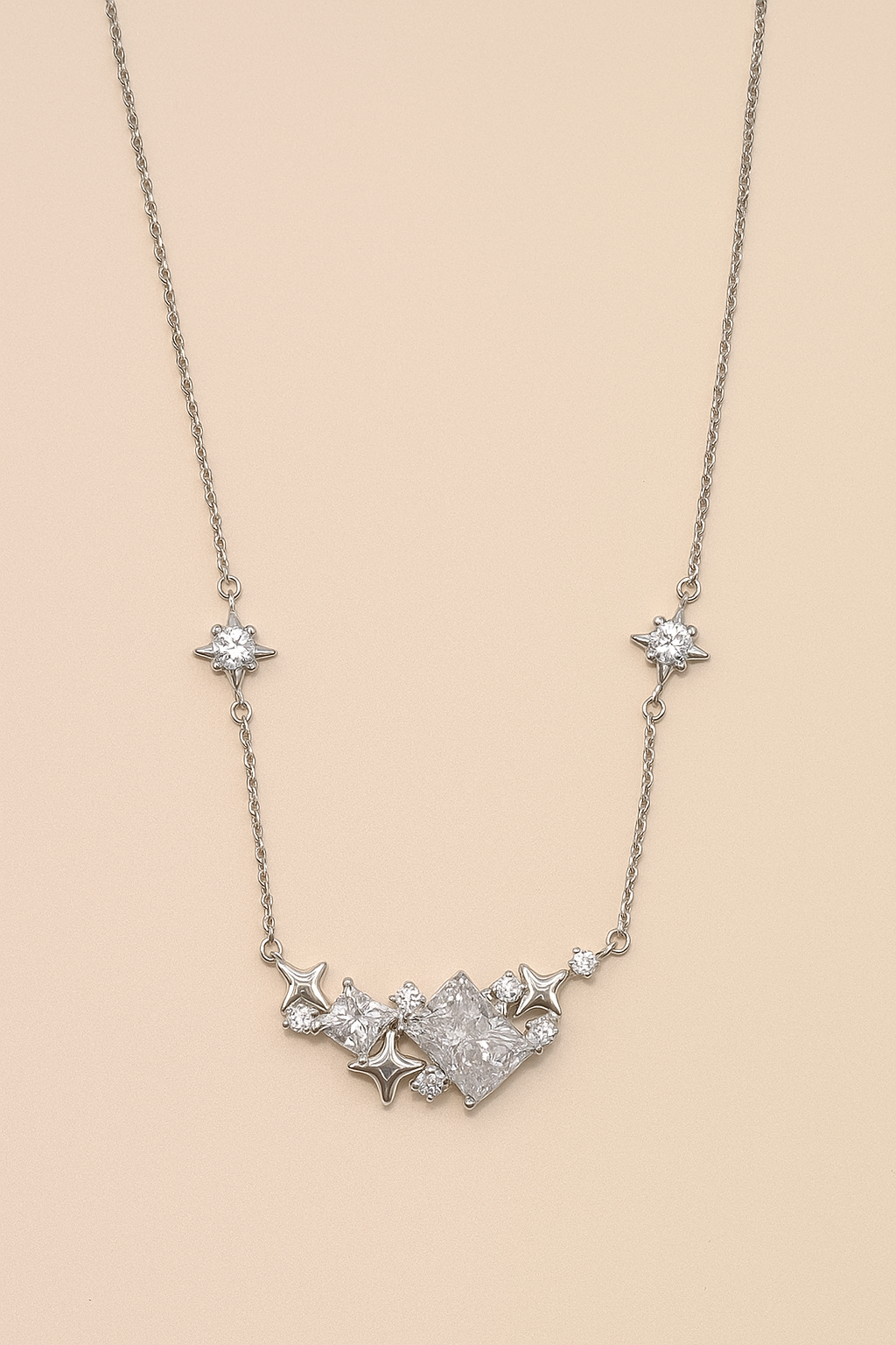 Nova Necklace Silver