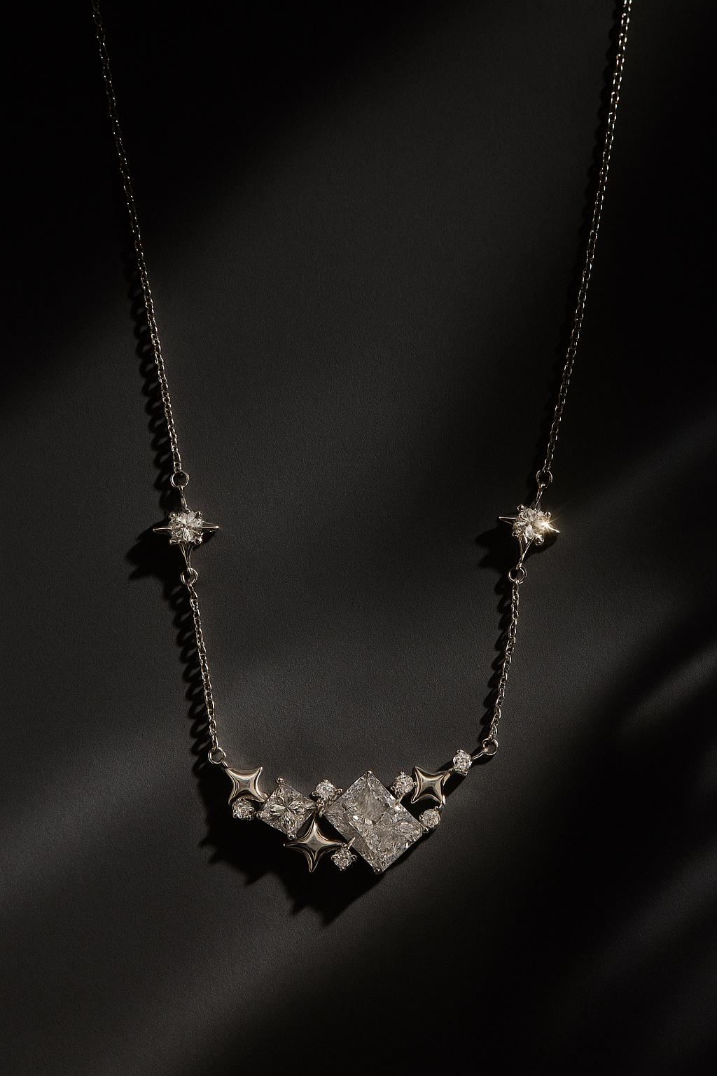 Nova Necklace Silver