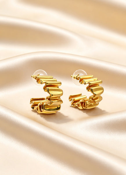 Quinn Earrings Gold
