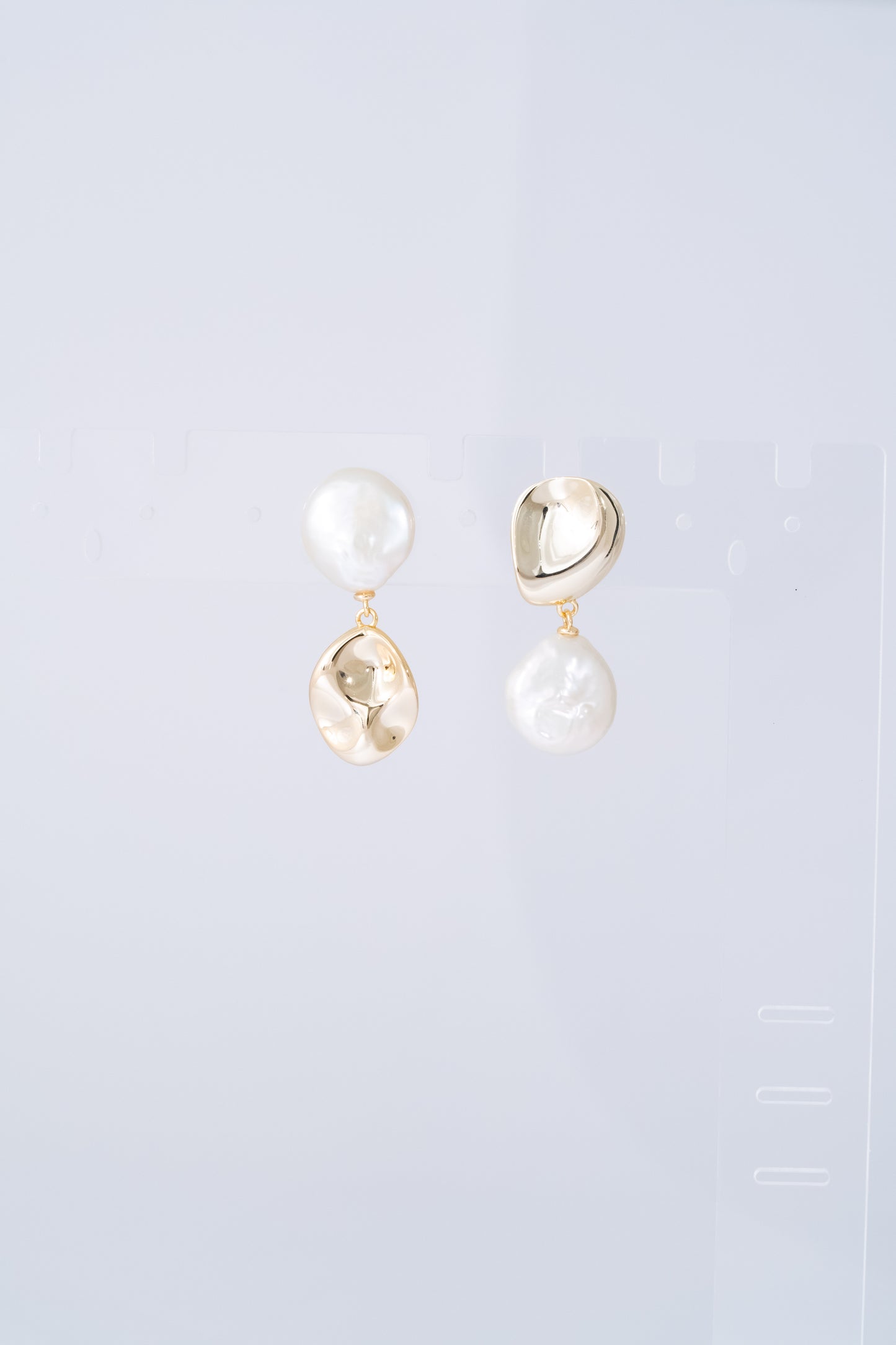 Isabel Prism Earrings Gold