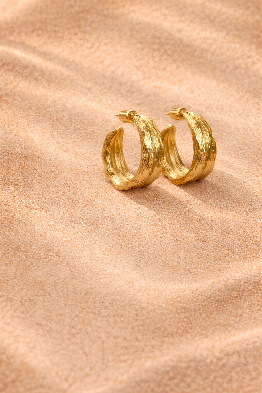 Ray Earrings Gold