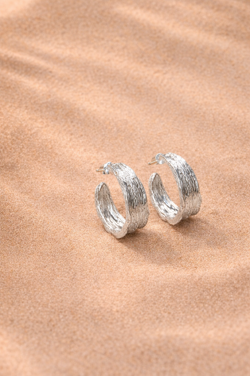 Ray Earrings Silver