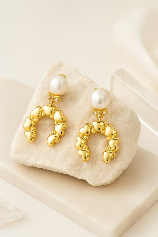 Seren Earrings Gold