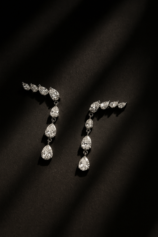 Vale Earrings Silver