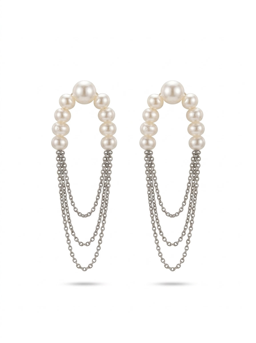 Viola Earrings Silver