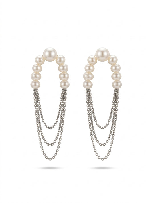 Viola Earrings Silver