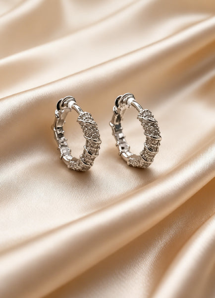 Vivian Earrings Silver