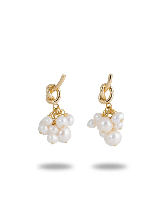 Whitney Bouquet Pearl Earrings
