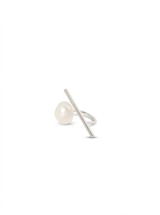 Yuna Bar Ring Silver
