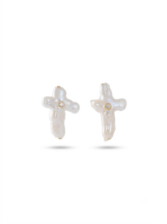Demi Cross Earrings