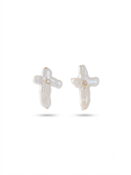 Demi Cross Earrings