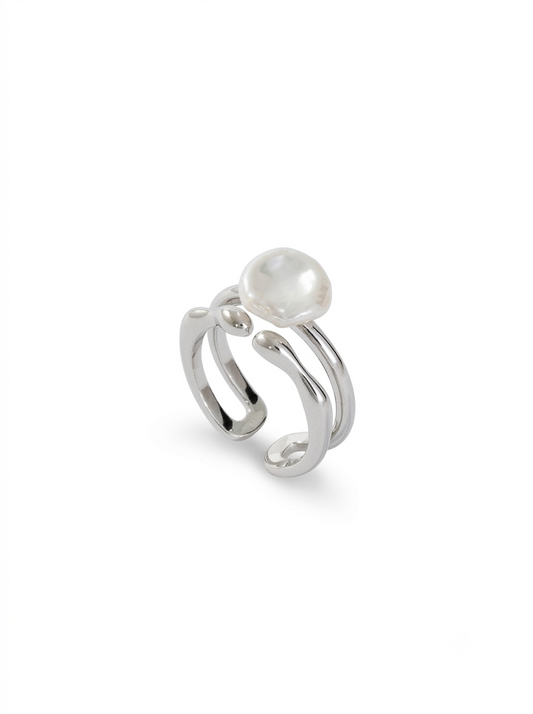 Iris Ring Silver